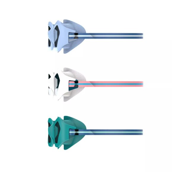 Speedo Endcap Adult - 3pk: Anti-Fog Polycarbonate Swim Masks, Ages 14+ - NIB - Picture 3 of 3